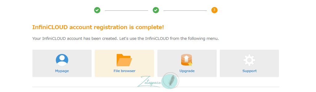 InfiniCloud 免費 45 GB 大容量雲端空間申請，還能設定 WebDAV 直接連接服務