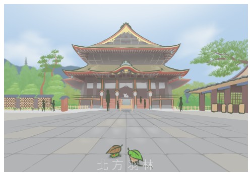 旅かえる(旅行青蛙)攻略-景點篇－信州善光寺